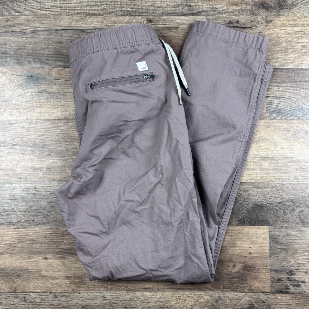 Vuori Women's Ripstop Climber Pants Medium Lavender Drawstring Rise & Shine